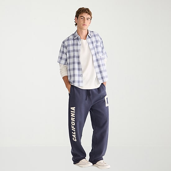 AEROPOSTALE Mens Regular Fit Fleece Sweatpant