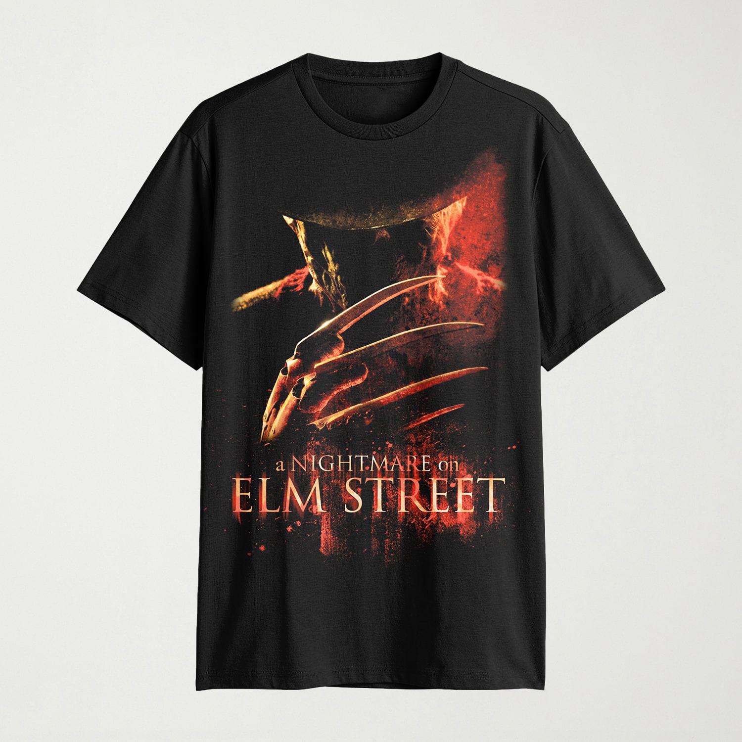 Novelty Elm Street Mens Crew Neck Short Sleeve Regular Fit Graphic T-Shirt