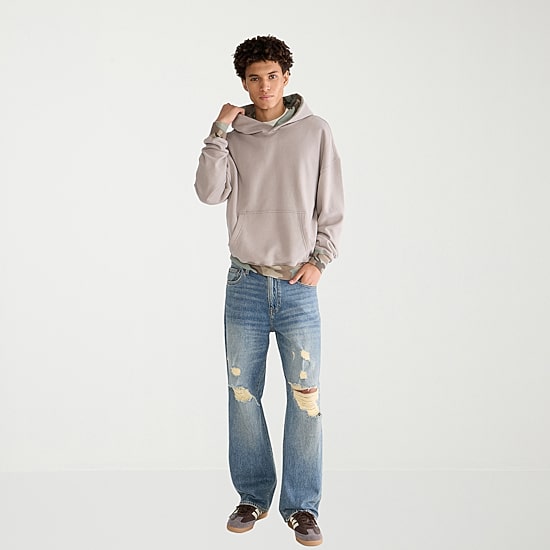 AEROPOSTALE Mens Long Sleeve Fleece Hoodie