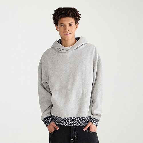 Aéropostale Mens Long Sleeve Fleece Hoodie In Brown