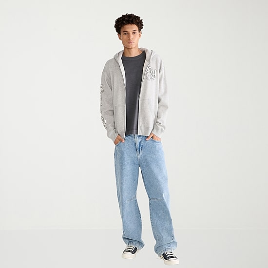 AEROPOSTALE Mens Long Sleeve Fleece Hoodie