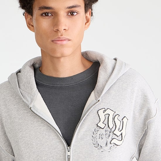 AEROPOSTALE Mens Long Sleeve Fleece Hoodie