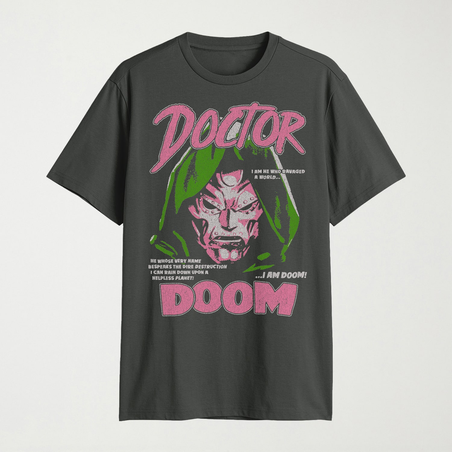Novelty Mens Crew Neck Short Sleeve Regular Fit Marvel Graphic T-Shirt