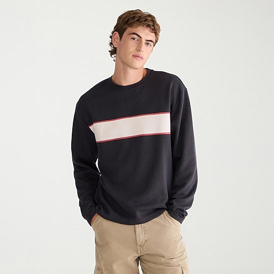 AEROPOSTALE Mens Round Neck Long Sleeve T-Shirt