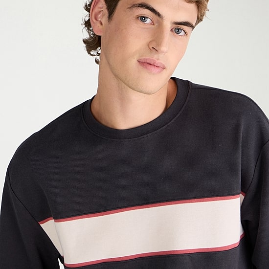 AEROPOSTALE Mens Round Neck Long Sleeve T-Shirt