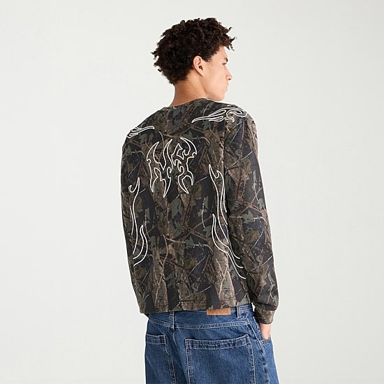 AEROPOSTALE Mens Round Neck Long Sleeve T-Shirt