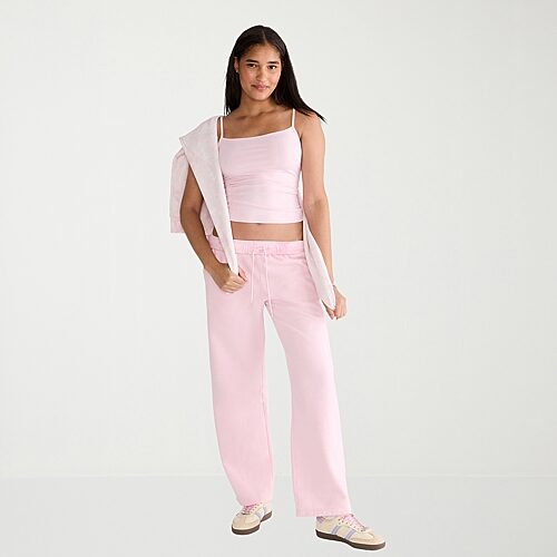 Aéropostale Womens Straight 1 Pair Sweatpant In Pink