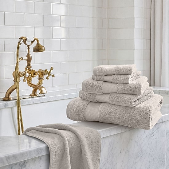 Madison Park Signature Turkish Oversized Cotton Solid 6-pc. Solid Bath Towel Set