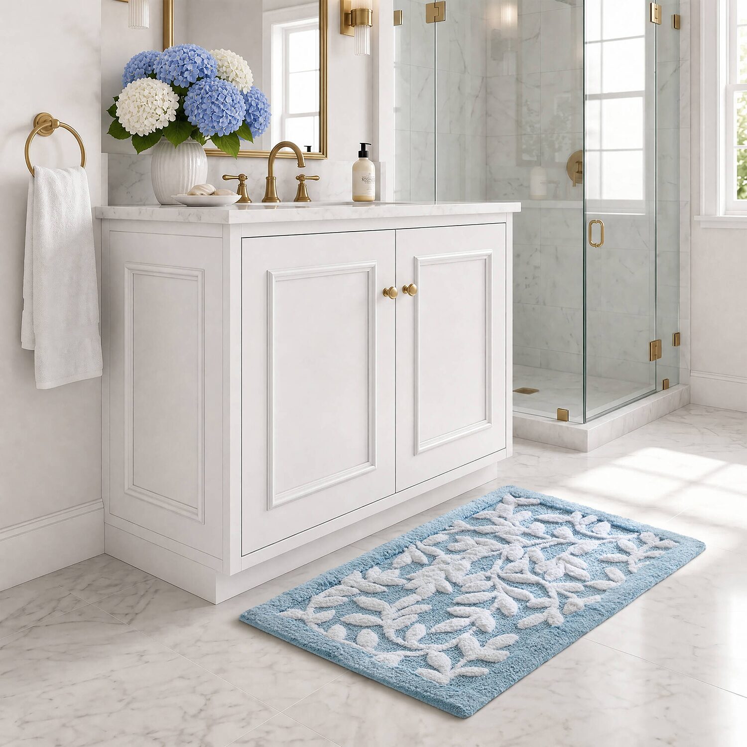 Madison Park Belle Cotton Tufted Bath Rug