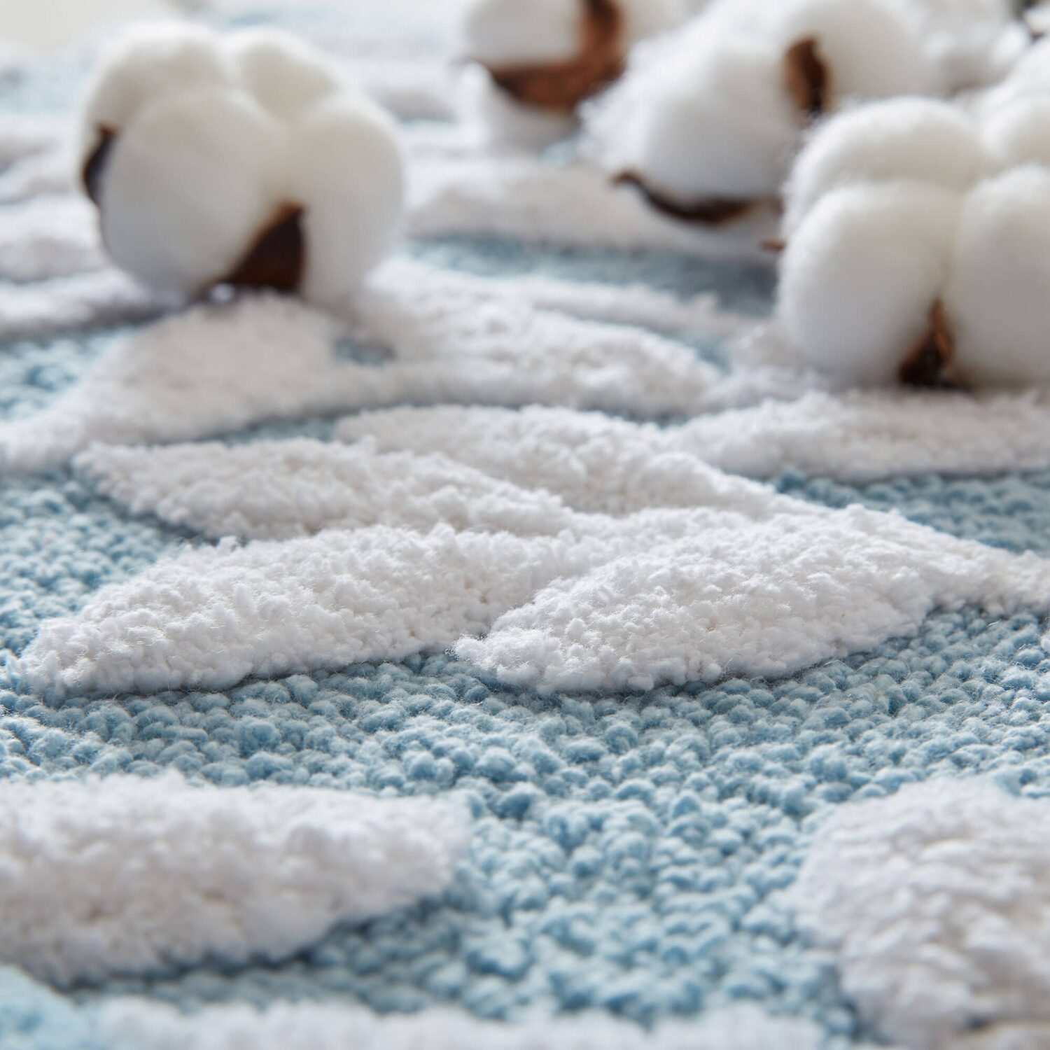 Madison Park Belle Cotton Tufted Bath Rug
