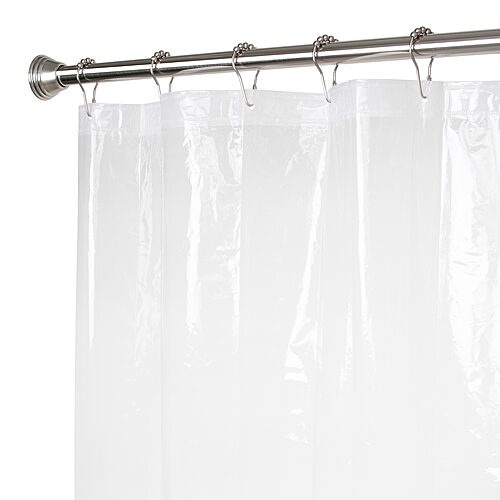 Maytex Mills 4g Softy Shower Curtain Liner Peva. Shower Curtain Liner In Clear