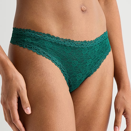 Arizona Body All Over Lace Thong Panty