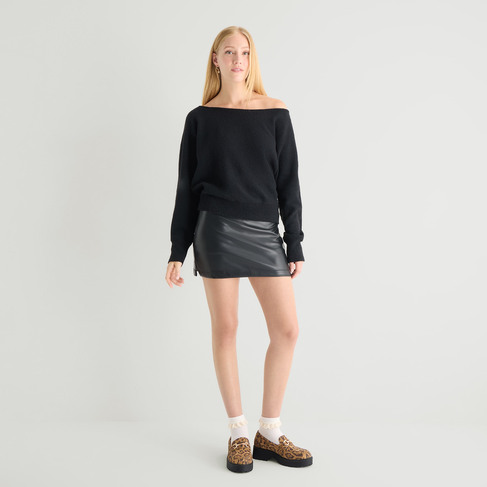 Arizona Womens Juniors Low Rise Mini A-Line Skirt