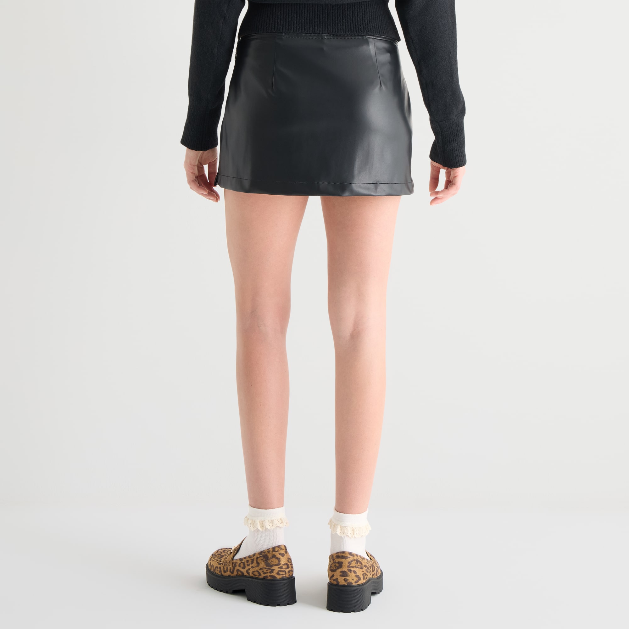 Arizona Womens Juniors Low Rise Mini A-Line Skirt