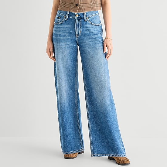 A.N.A Womens Low Rise Loose Jean