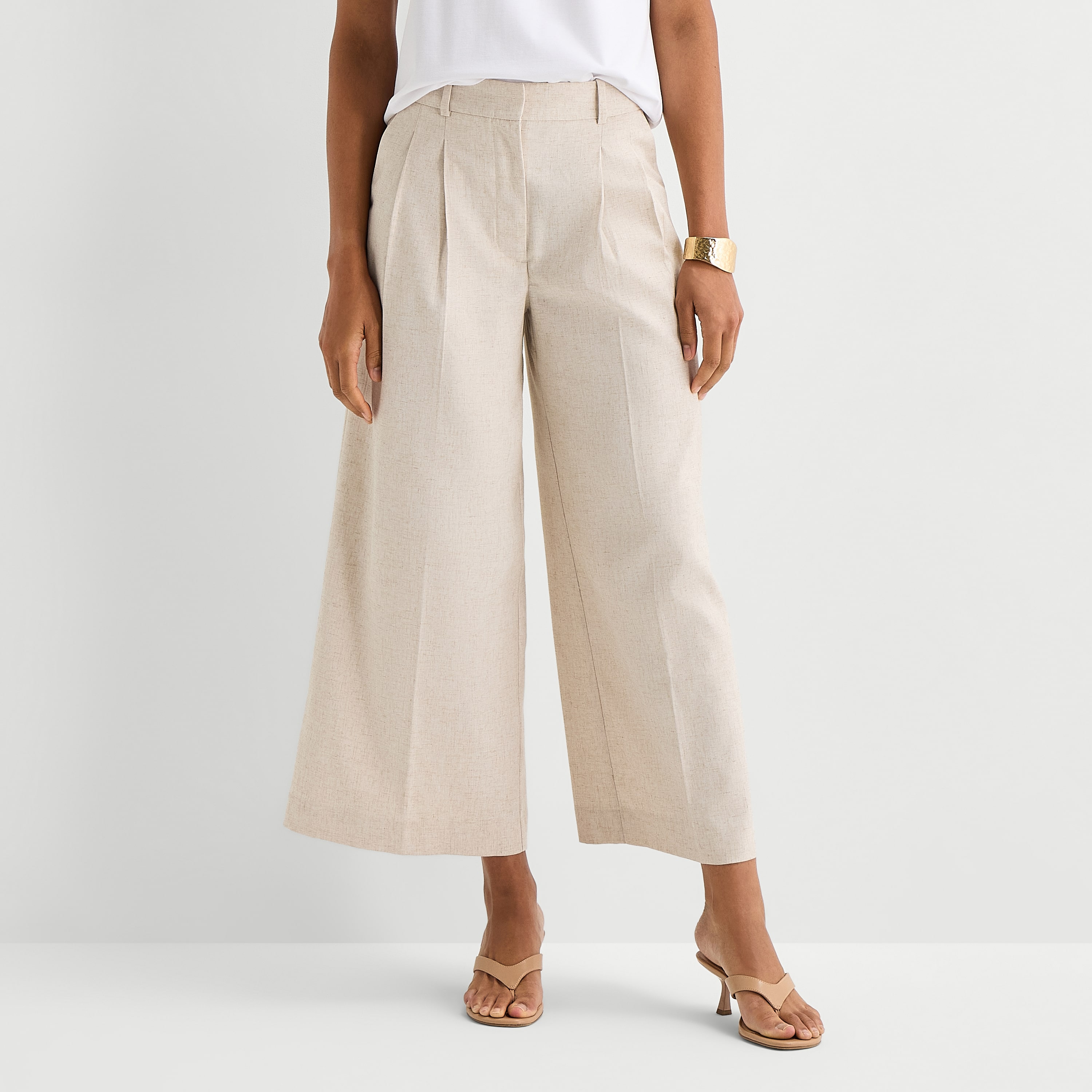 Worthington Tall Womens Cropped Everyday Pant