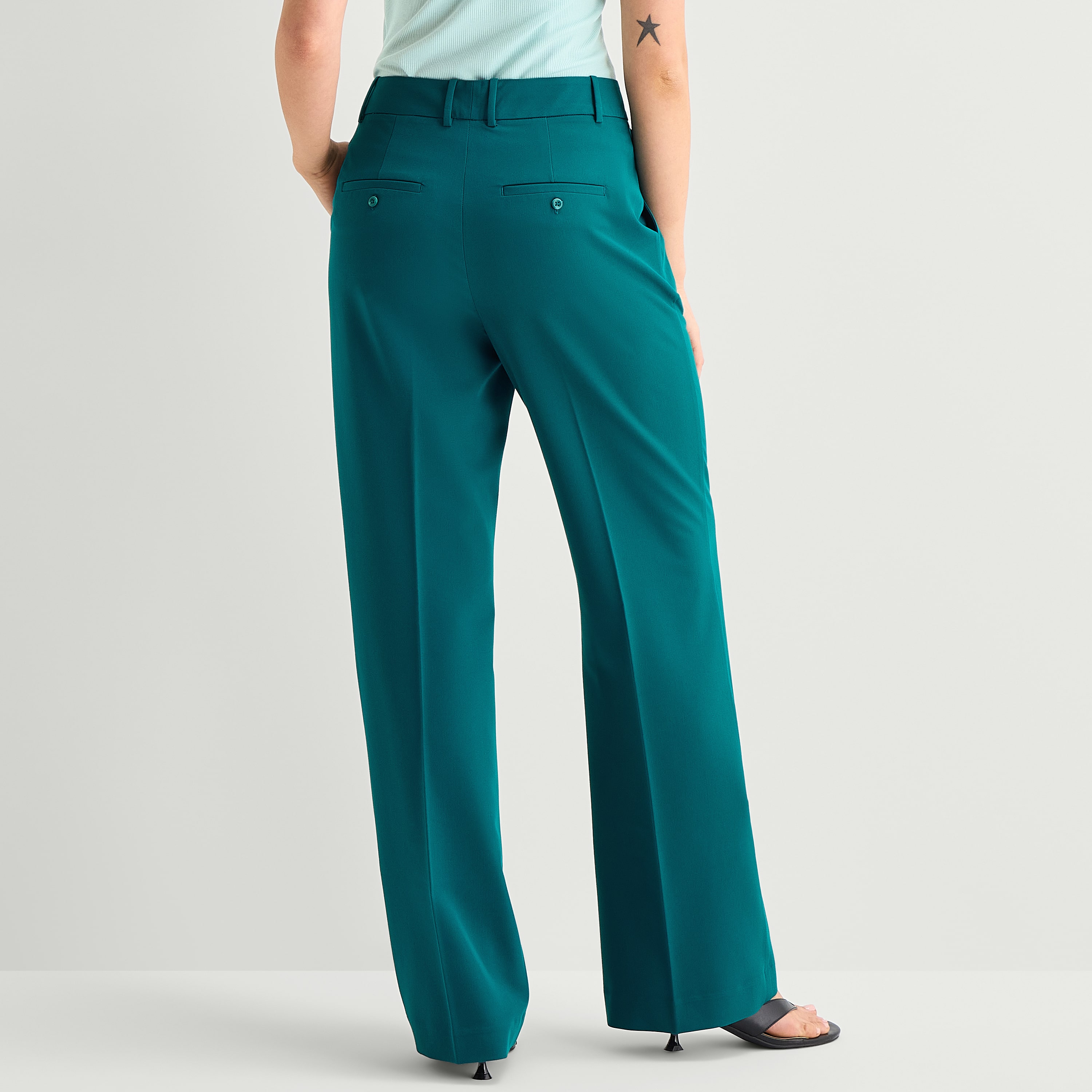 Worthington Tall Womens Modern Perfect Trousers