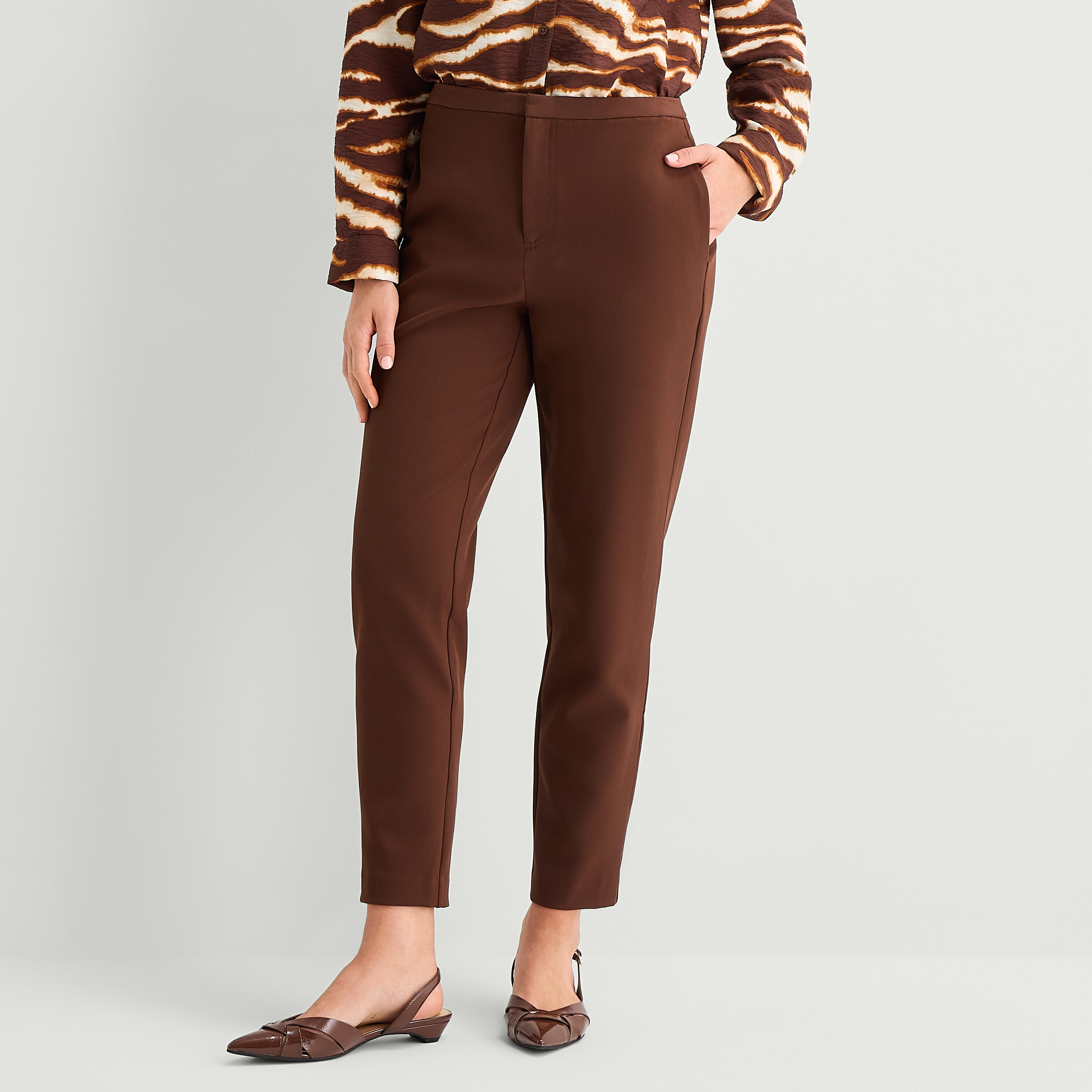 Worthington Tall Womens Slim High Rise Trouser
