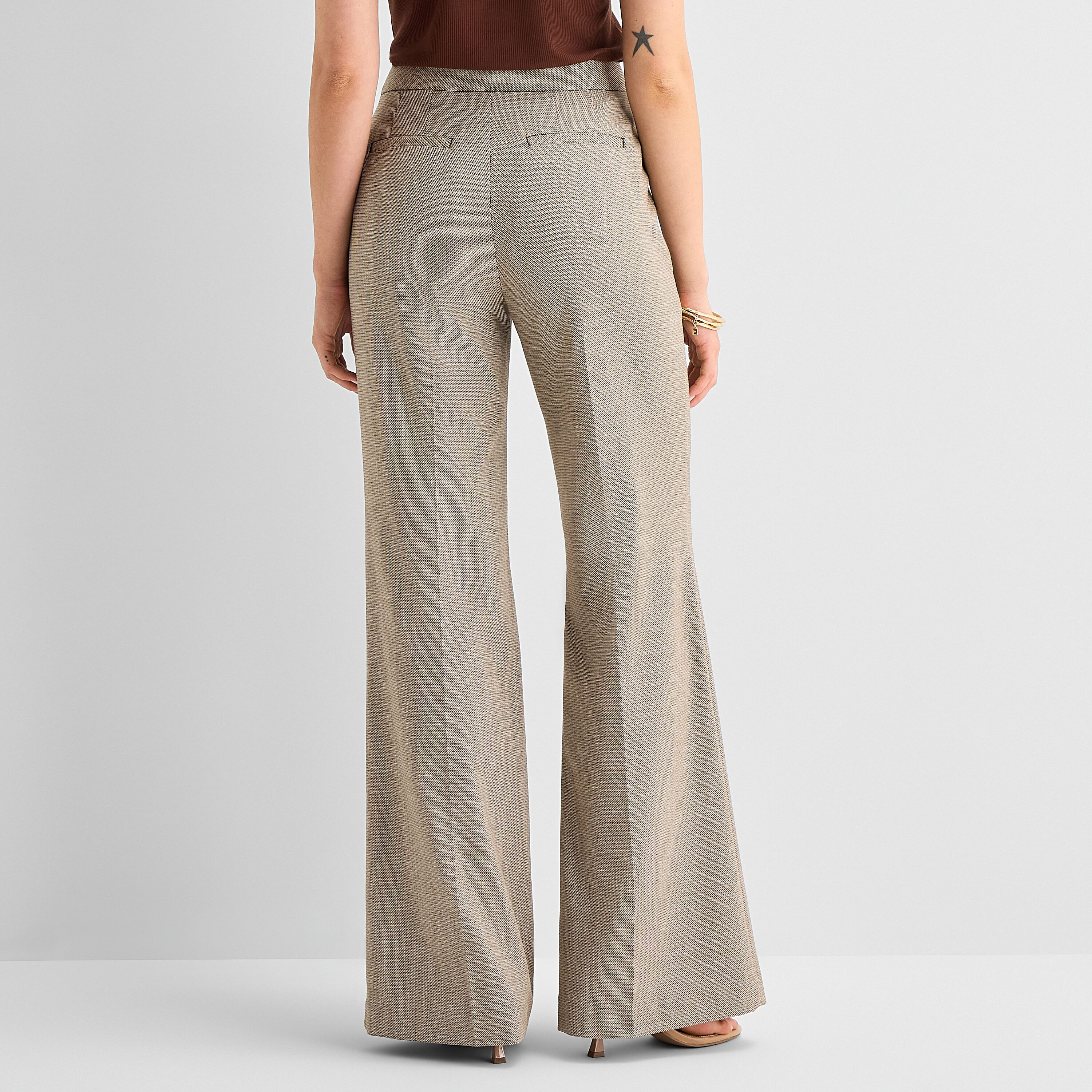 Worthington Tall Womens Fit and Flare Pant