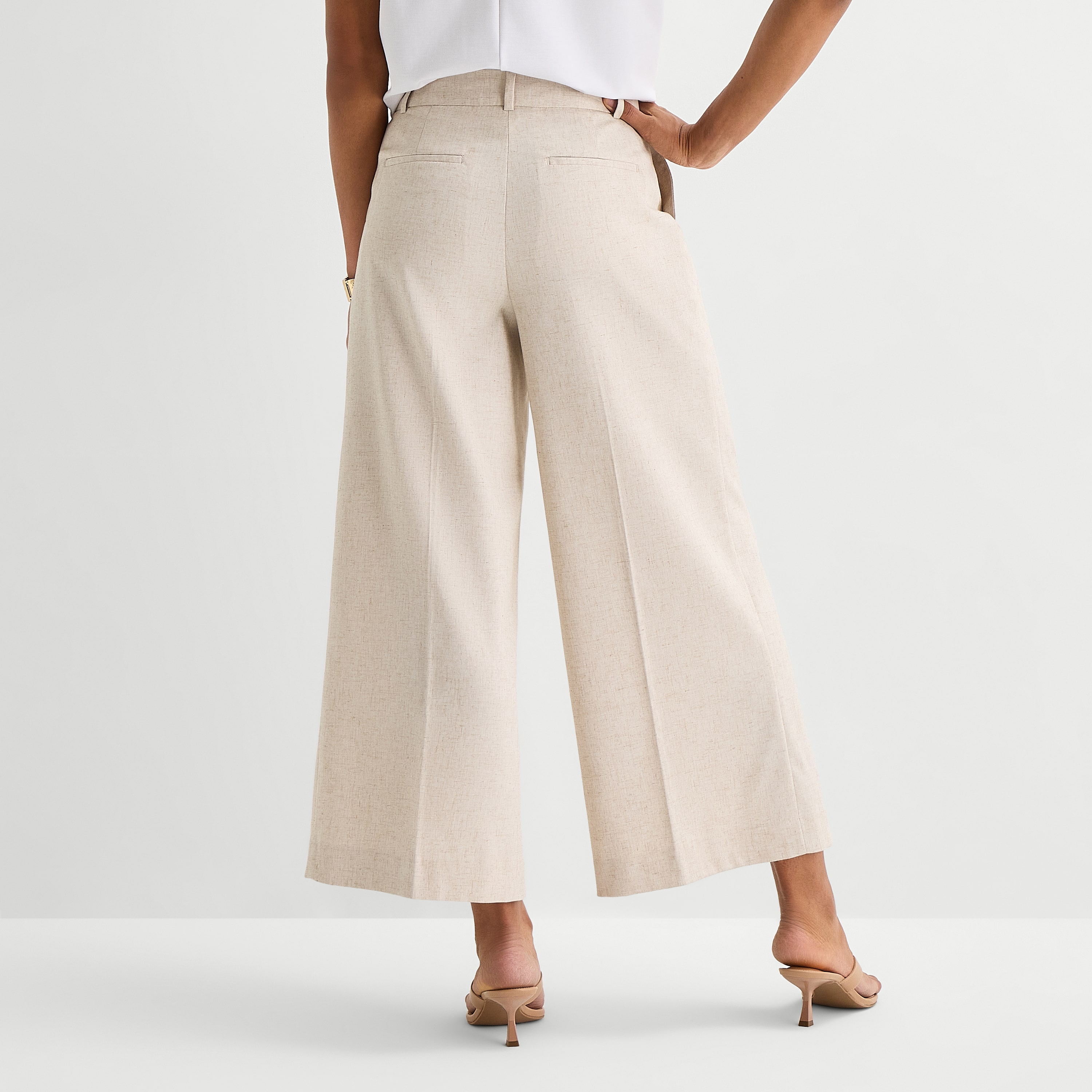 Worthington Tall Womens Cropped Everyday Pant