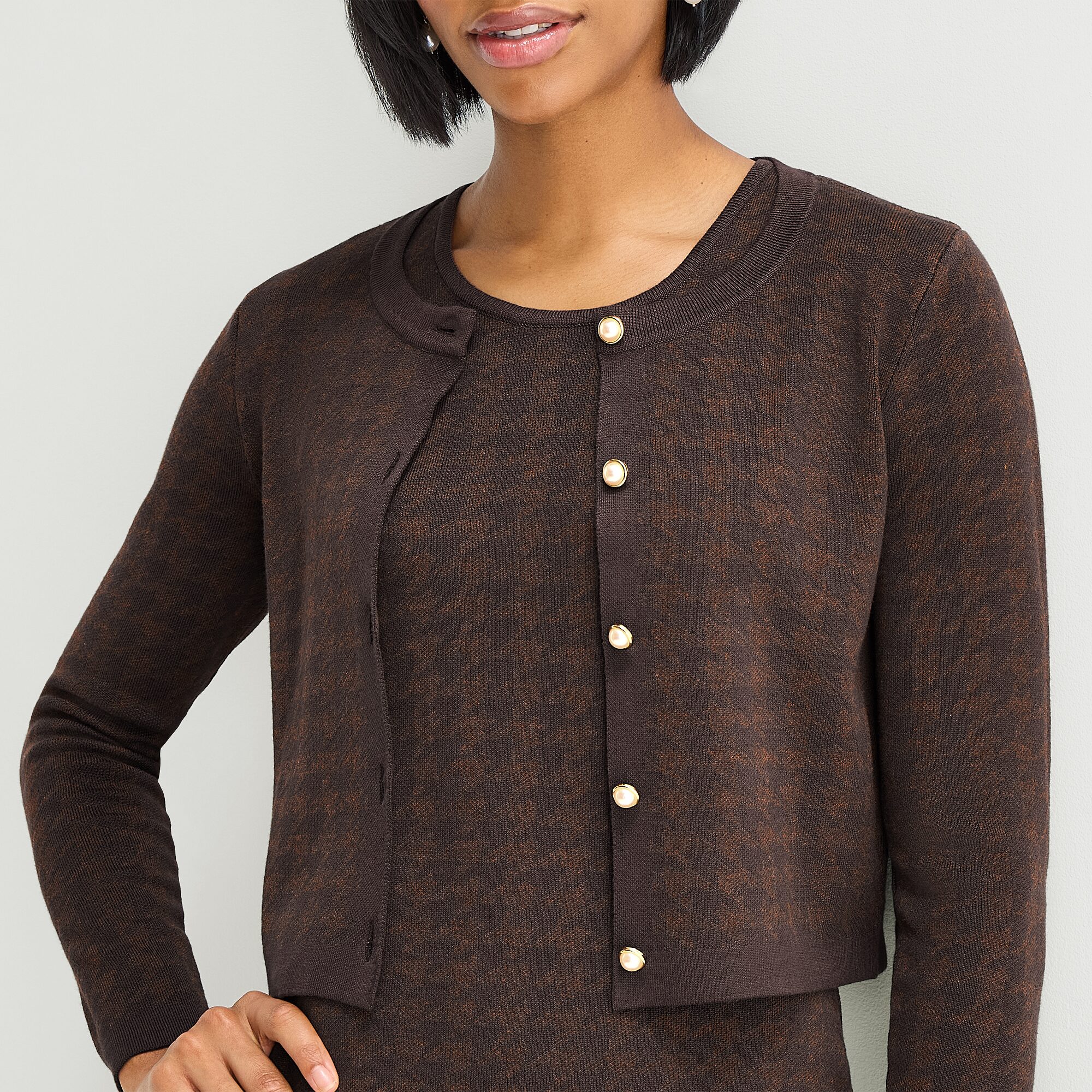 Melonie T Womens Long Sleeve Sweater Jacket Dress