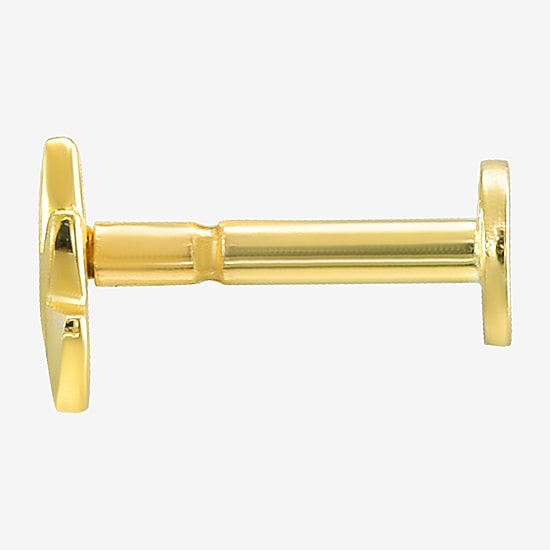 Gold Addiction Womens 10K Gold 7mm Single Earring