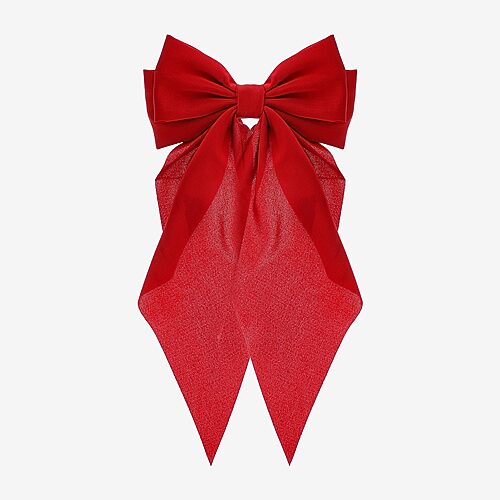 Bijoux Bar Hair Bow In Red