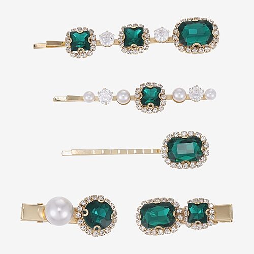 Bijoux Bar 5-pc. Bobby Pin In Green
