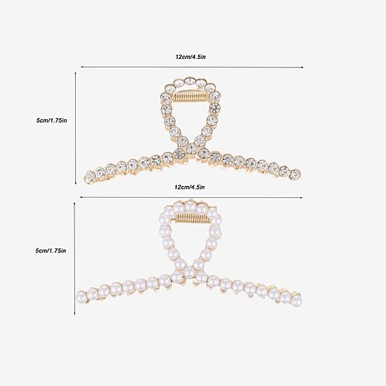 Bijoux Bar 2-pc. Hair Clip
