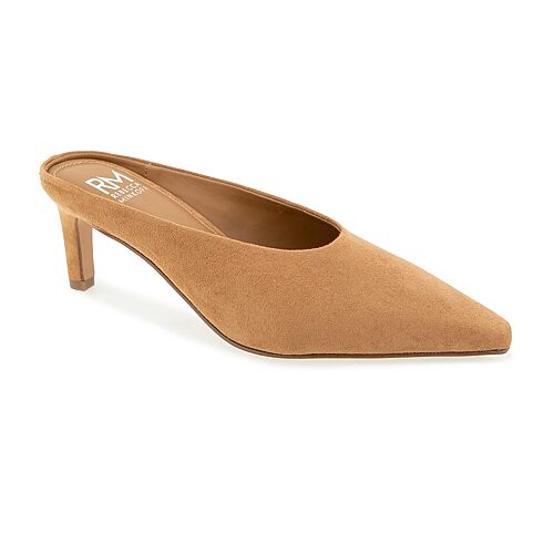 Rm Rebecca Minkoff Elissa Womens Pointed Closed Toe Mules In Brown