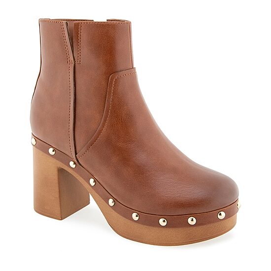RM Rebecca Minkoff Womens Walley Block Heel Booties