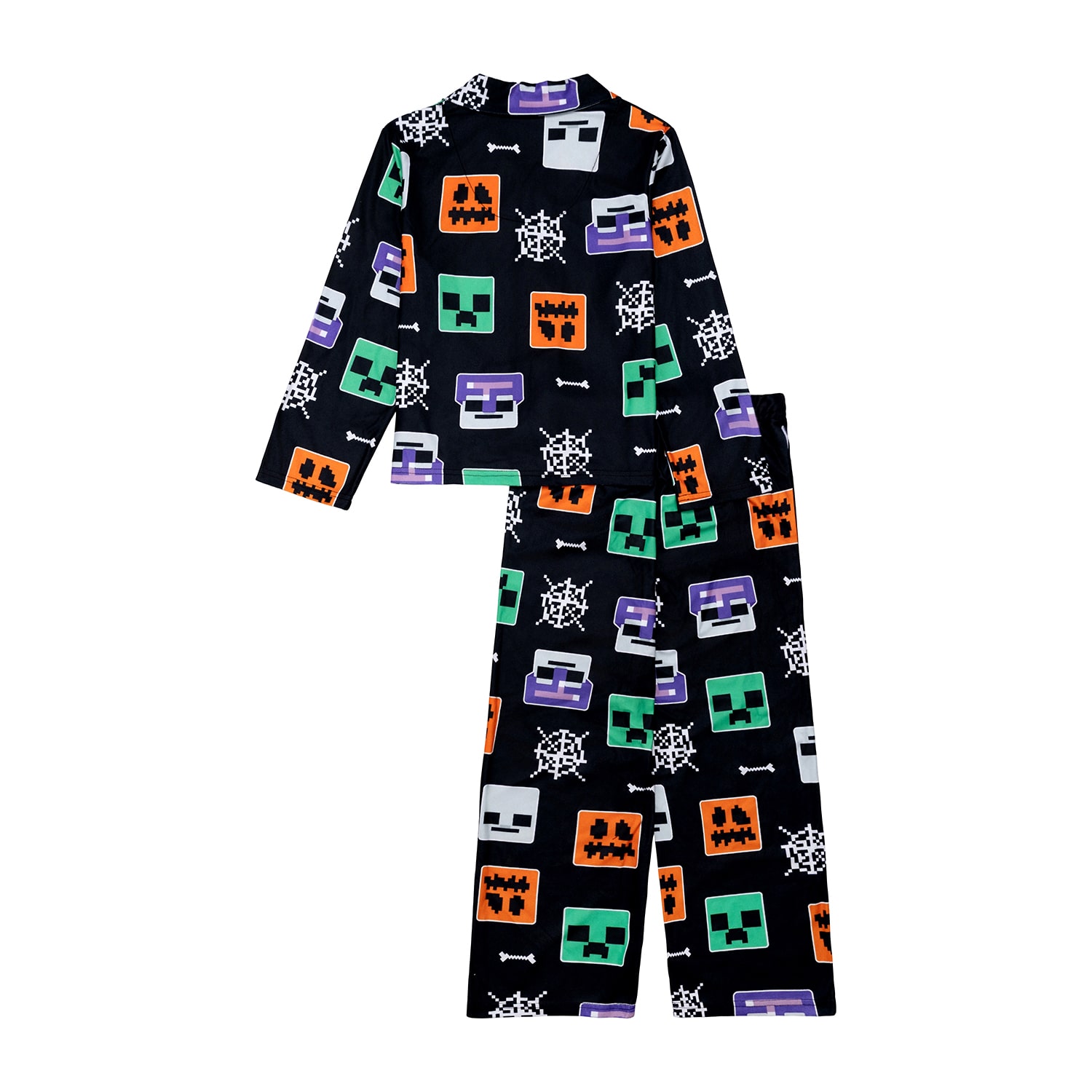 Little & Big Kid Boys Minecraft Long Sleeve 2-pc. Pajama Set
