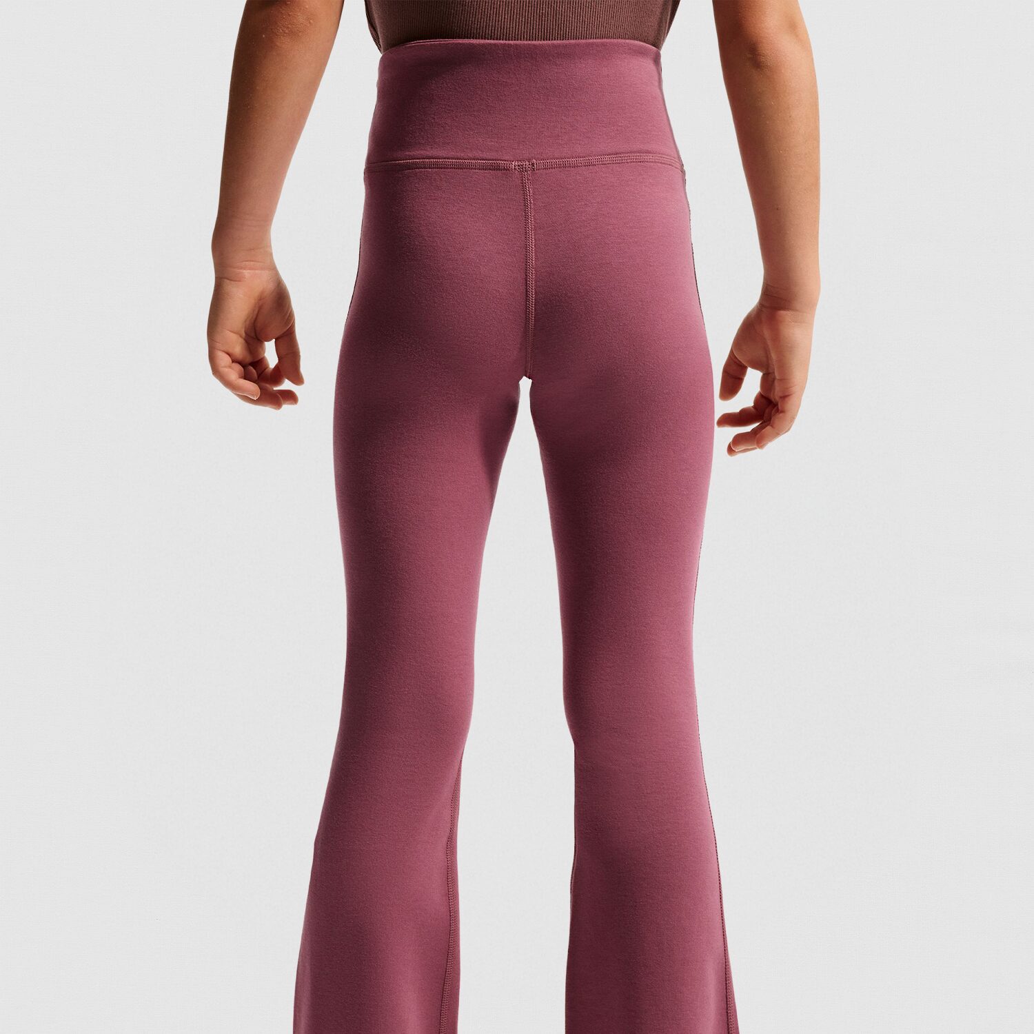 Nike Big Kid Girls High Rise Active Flare Full Length Leggings