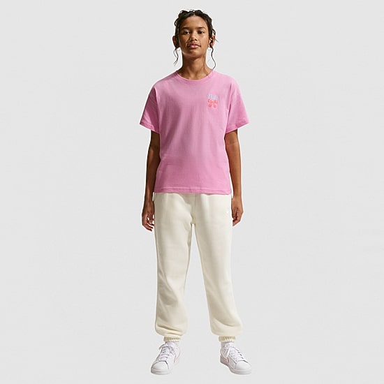 Nike Big Kid Girls Crew Neck Short Sleeve Regular Fit Graphic T-Shirt