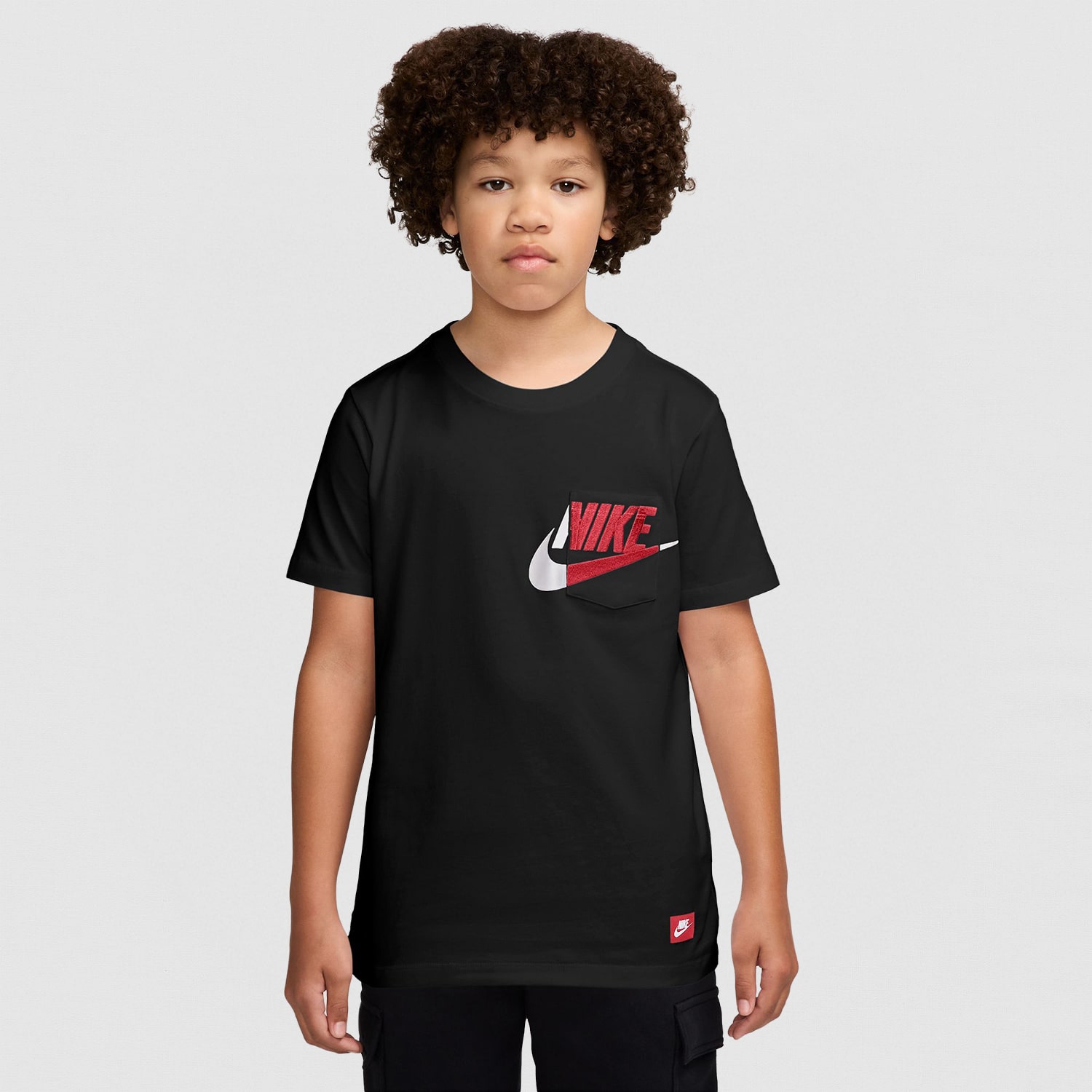 Nike Club Big Kid Unisex Crew Neck Short Sleeve Regular Fit Graphic T ...