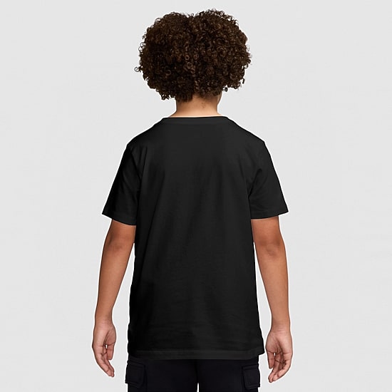 Nike Club Big Kid Unisex Crew Neck Short Sleeve Regular Fit Graphic T ...