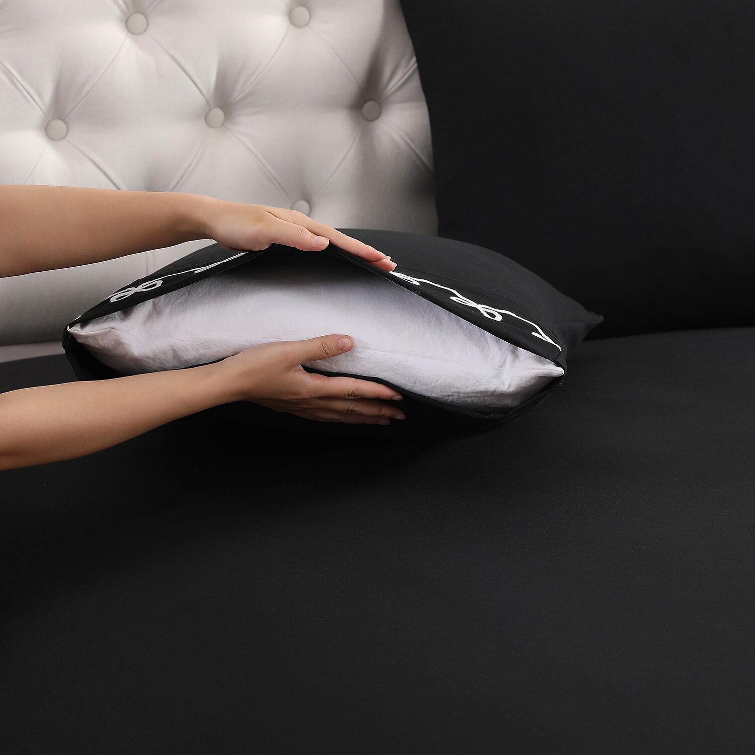 Beatrice Home Fashions Elle Décor Embroidered Sheet Set