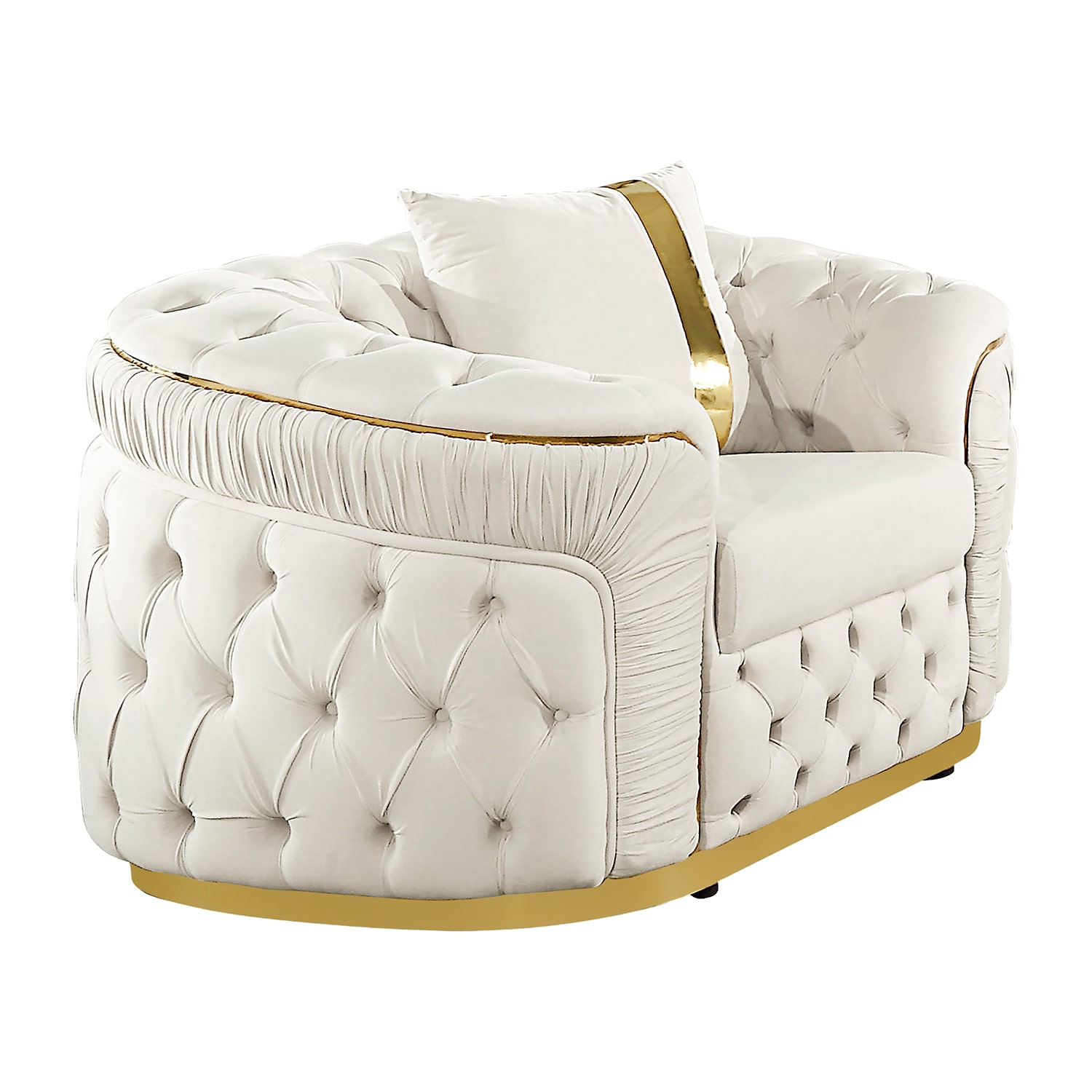 Furniture of America™  SERA Cushioned Accent Chair in Beige