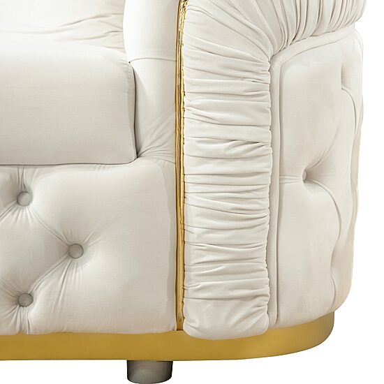 Furniture of America™  SERA Cushioned Accent Chair in Beige