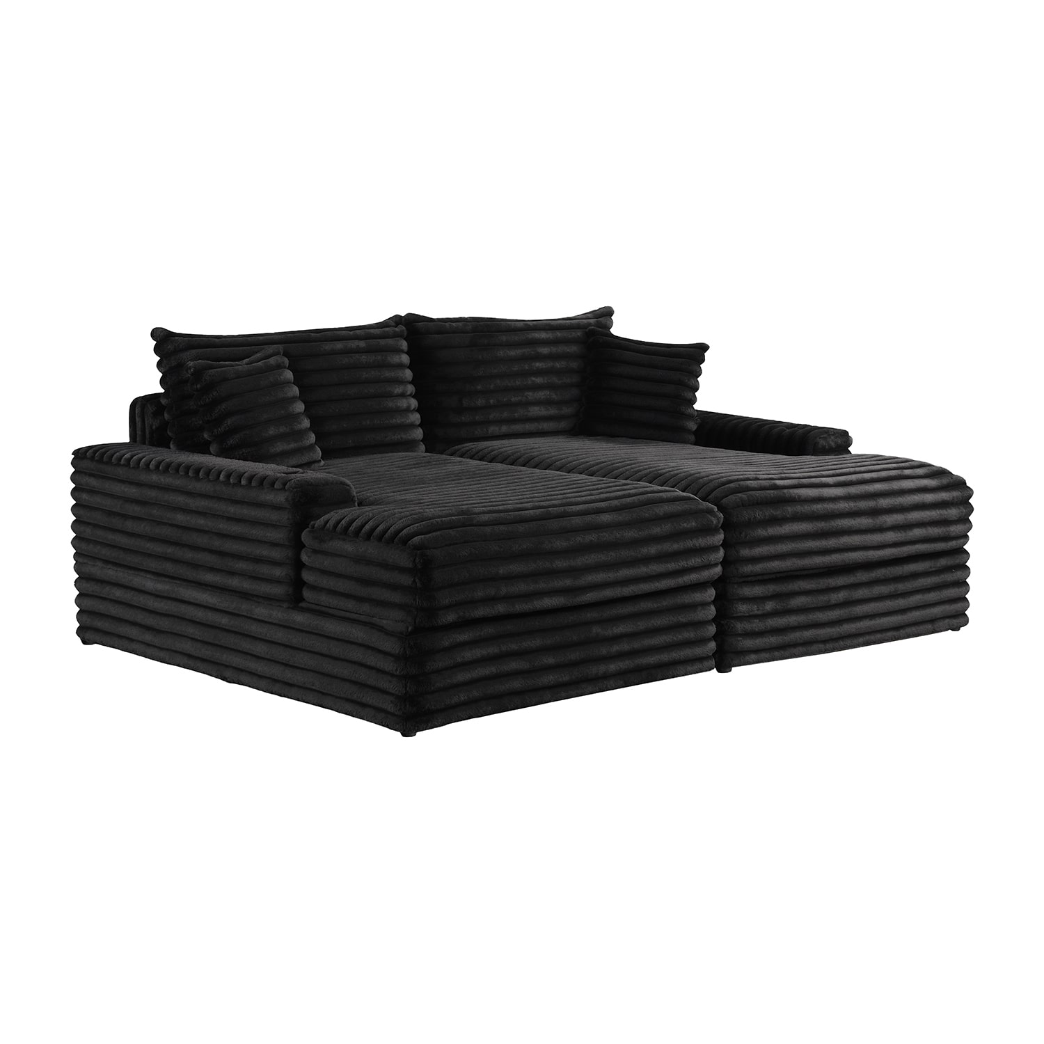 Furniture of America™  LIANNA Chaise Lounge with Cup Holder and USB Port