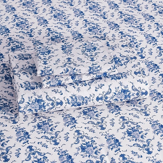 Beatrice Home Fashions Elle Décor Printed Sheet Set