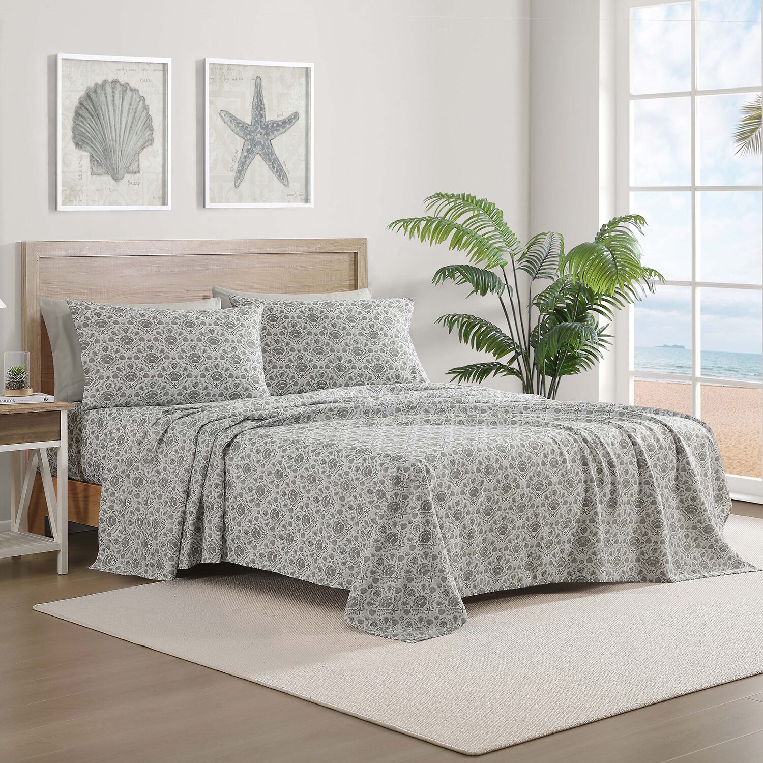 Beatrice Home Fashions Caribbean Joe Cooling 6pc Sheet Set