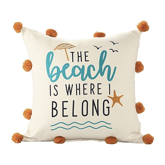LR Home Piper Square Throw Pillow