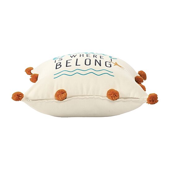 LR Home Piper Square Throw Pillow