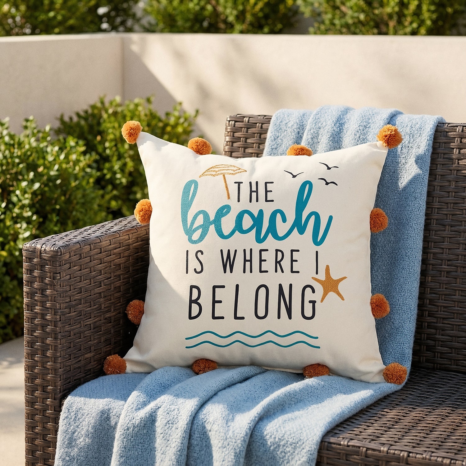 LR Home Piper Square Throw Pillow