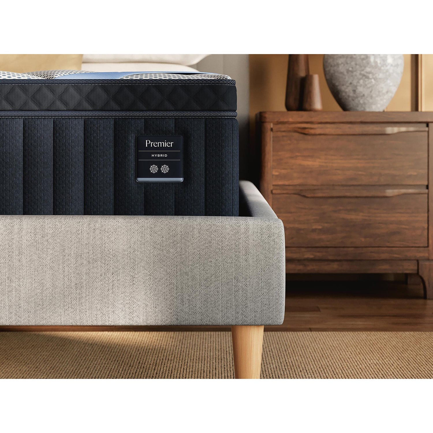 Signature Design by Ashley DreamCloud 13" Hybrid Premier 4.0 Plush Euro Top - Mattress A Box