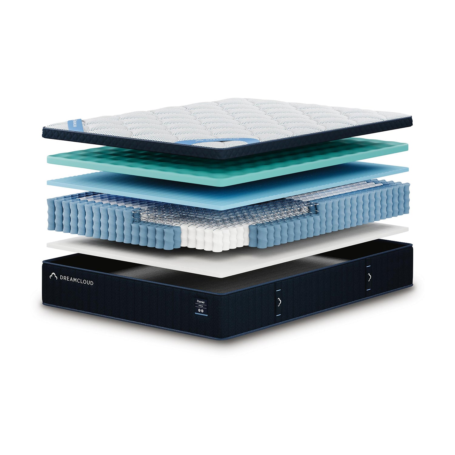 Signature Design by Ashley DreamCloud 13" Hybrid Premier 4.0 Plush Euro Top - Mattress A Box
