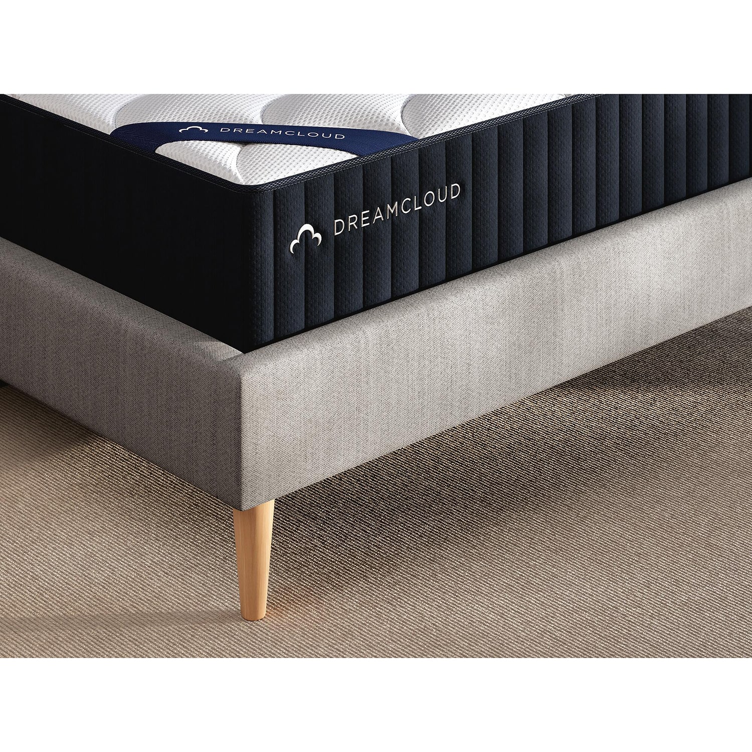 Signature Design by Ashley DreamCloud 12" Hybrid Classic Medium Tight Top - Mattress A Box