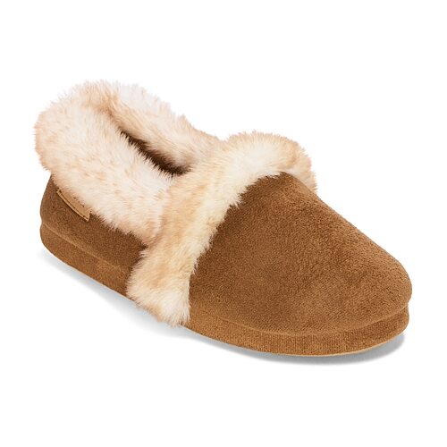 Isotoner Slipper Womens Slip-on Slippers In Brown