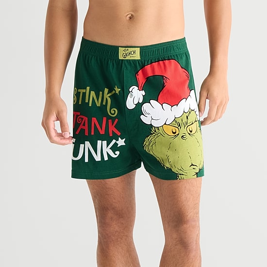 Mens Grinch Boxers Mf26bx254